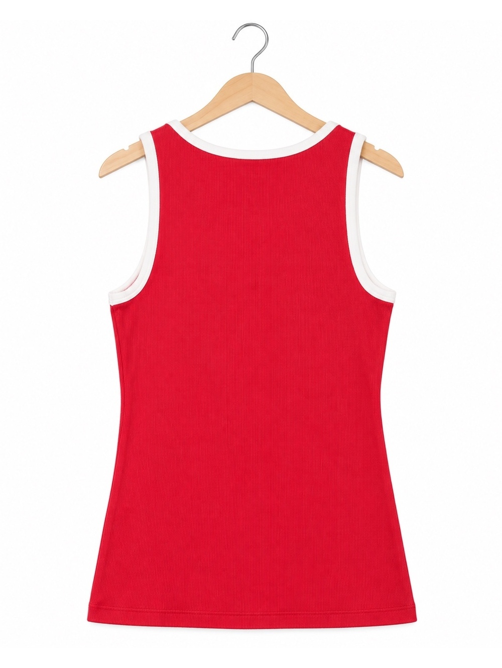 Universal Thread Red USA Ribbed Tank Top - Picture 2 of 3